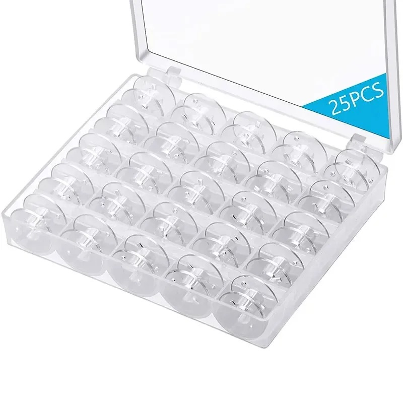 Textile Sewing Kit - 25pcs Home Sewing Machine Bottom Thread