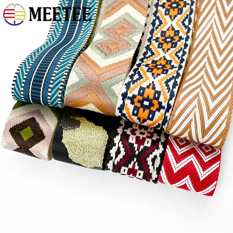 Binding Tape Bias - 2-5M Meetee 50mm Sewing Jacquard Webbing