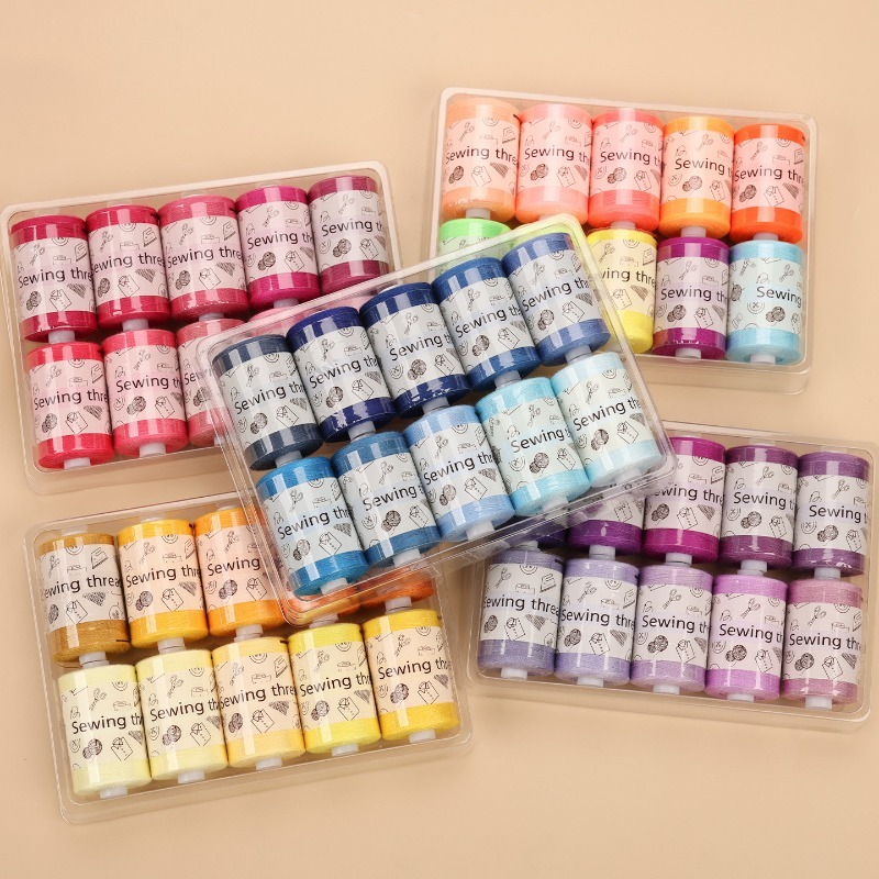 Multi Color Sewing Thread Set  - Sewing Thread Production recension och pris