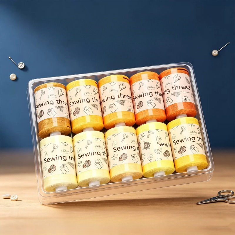 Multi Color Sewing Thread Set  - Sewing Thread Production recension och pris