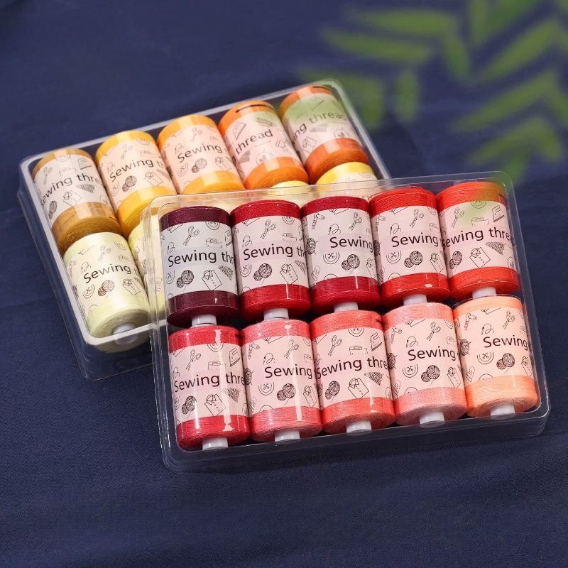 Multi Color Sewing Thread Set  - Sewing Thread Production recension och pris