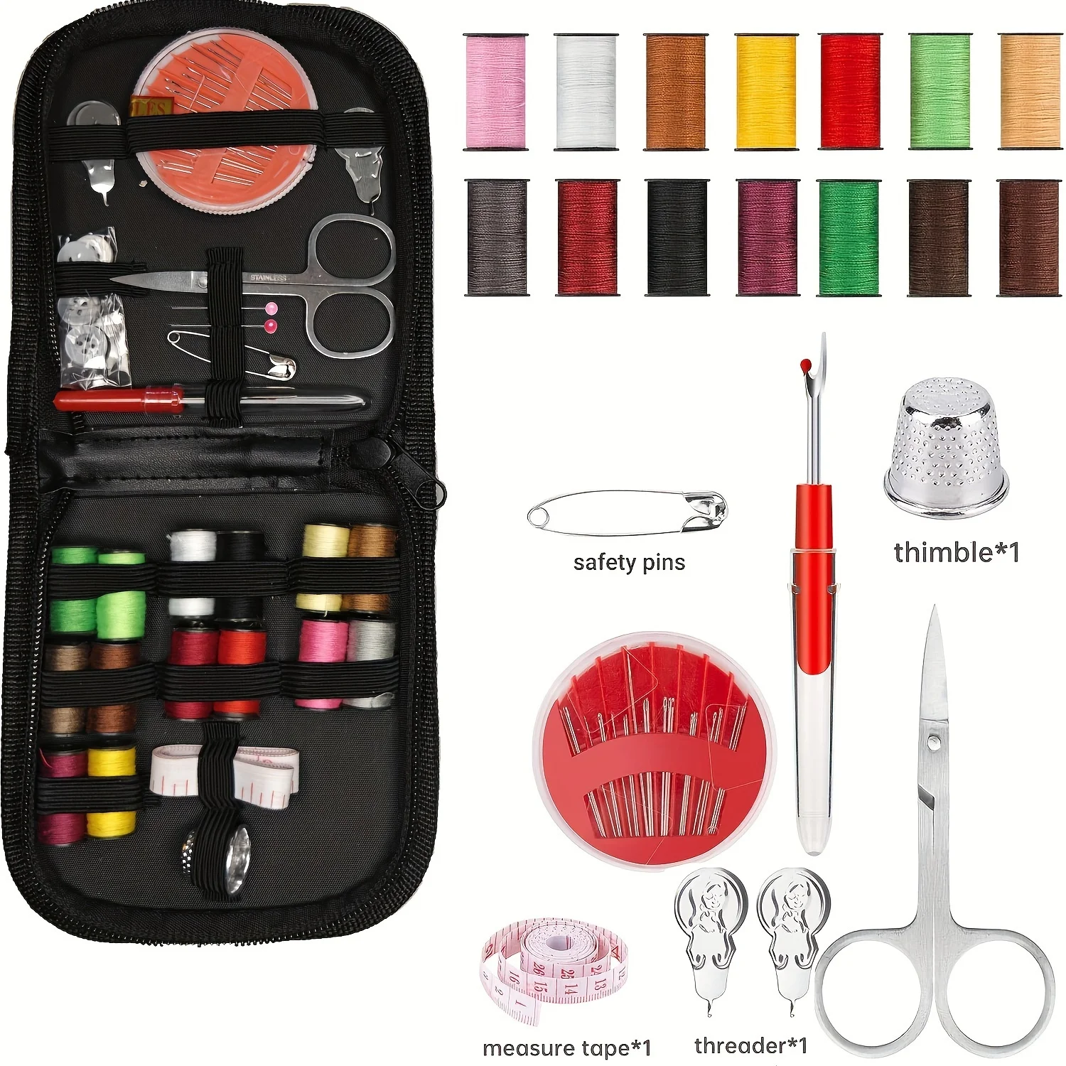 67/128pcs Sewing Kit With Sewi - Sewing Thread Production recension och pris