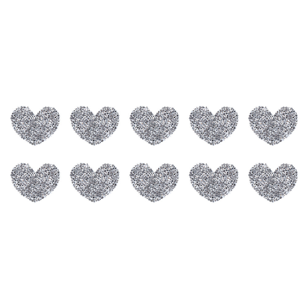 10Pcs Heart Shaped Embroidery  - Sewing Recycle recension och pris