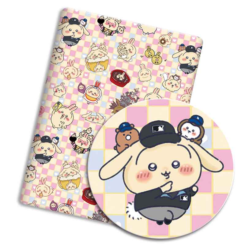 Hot Cartoon fabric 140x50CM co - Textile For Sewing recension och pris