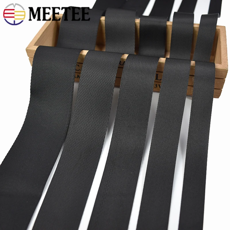 5M 10-100mm 0.7mm Thick Black  - Binding Tape Bias recension och pris