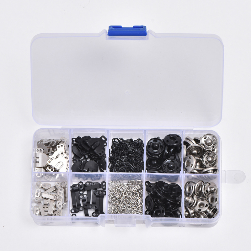 [E] Sewing Hooks And Eyes Set  - Textile Sewing Kit recension och pris