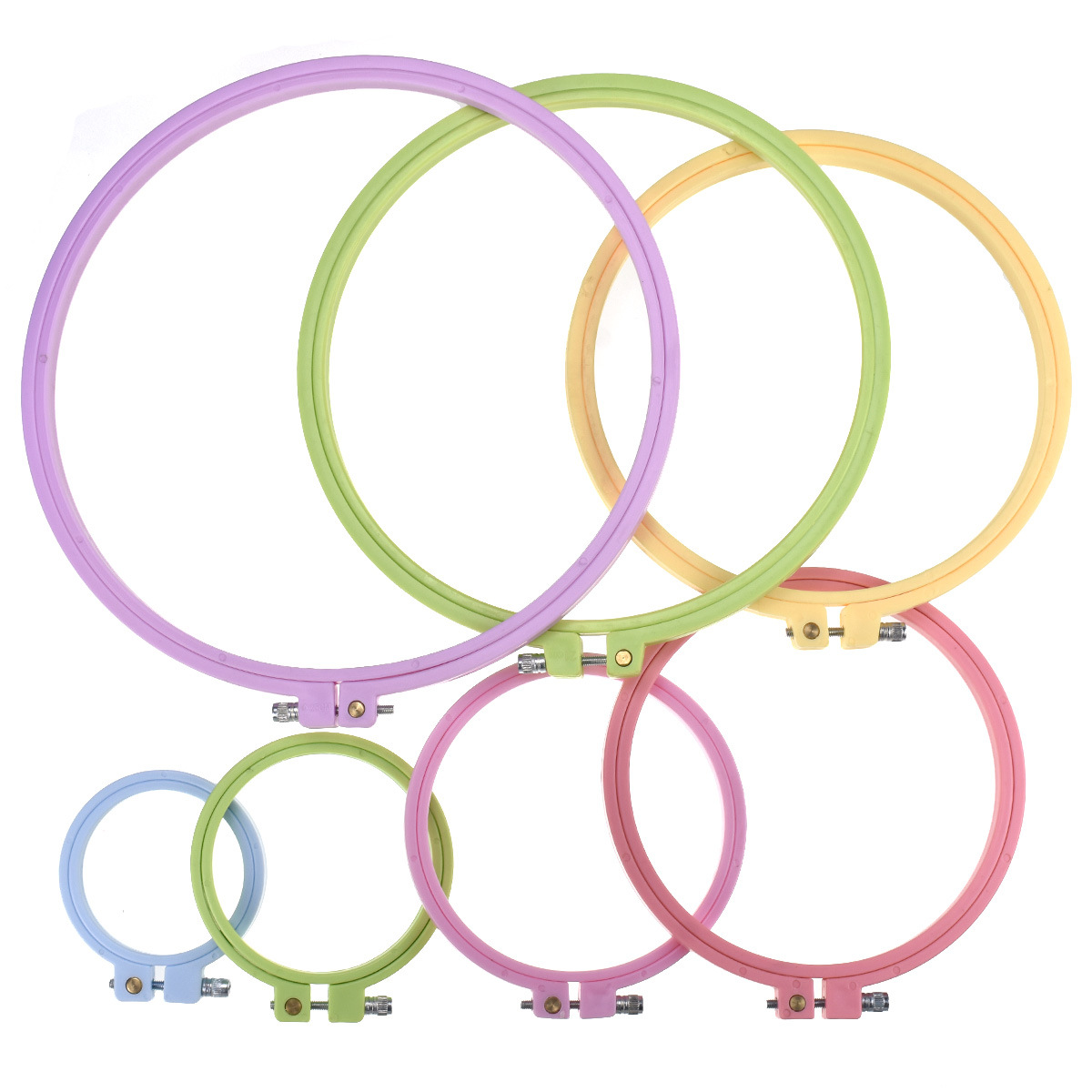 1/7pcs 7-25cm Plastic Embroide - Textile Sewing Kit recension och pris