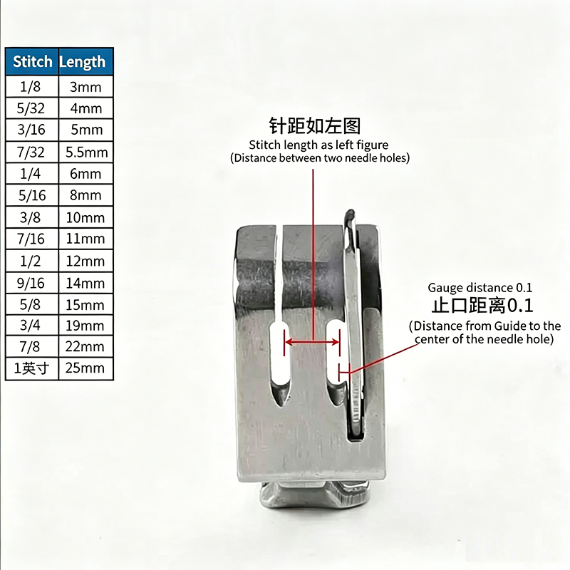 Right Edge Guide Presser Foot  - Sewing Machine Needle recension och pris