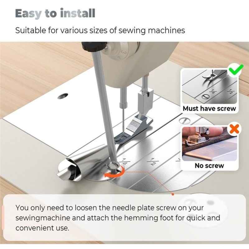 M11K-Universal For Sewing Mach - Rolled Hem Foot recension och pris