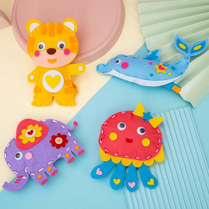 Cartoon Animal Sewing Craft Ki - Textile Sewing Kit recension och pris