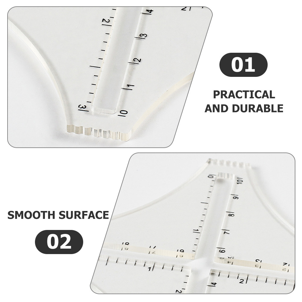 Professional Knitting Ruler Tr - Sewing Knit recension och pris