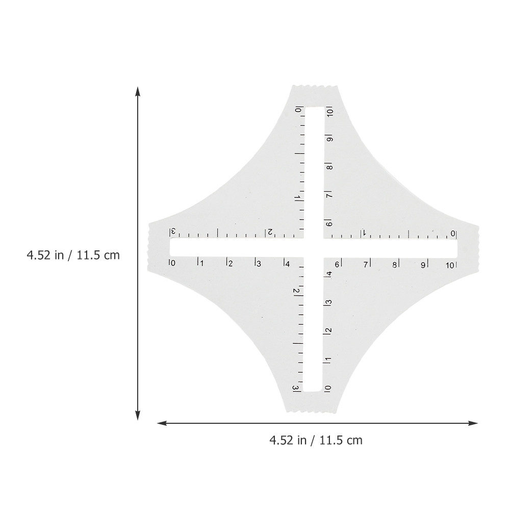 Professional Knitting Ruler Tr - Sewing Knit recension och pris