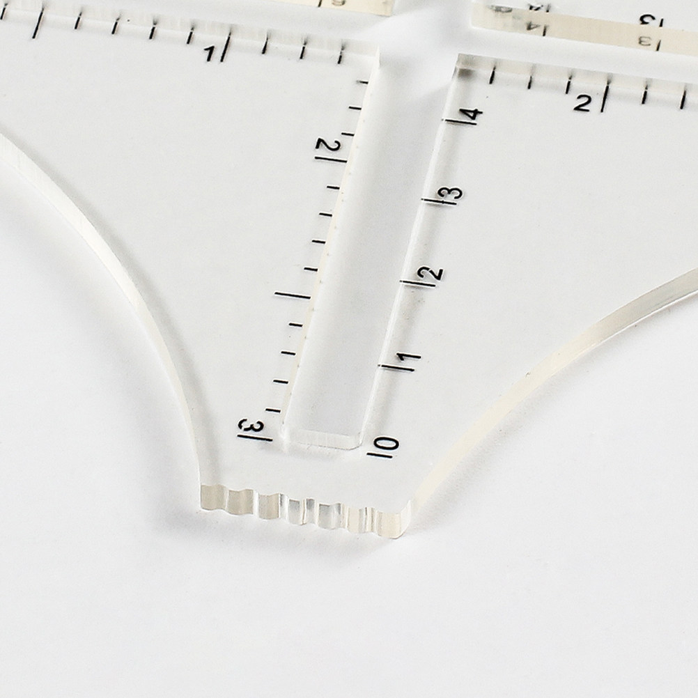 Professional Knitting Ruler Tr - Sewing Knit recension och pris