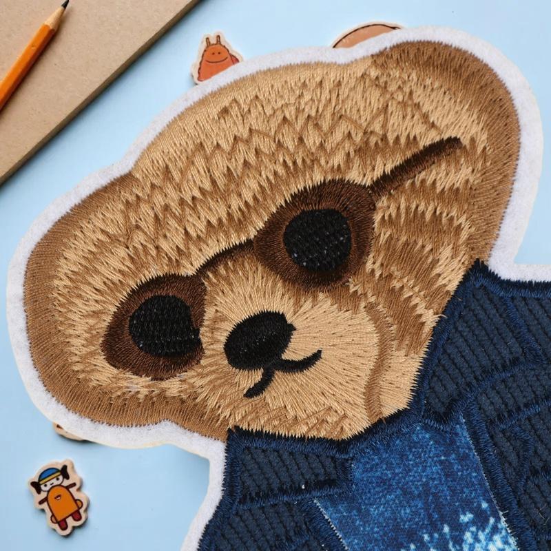 Large Bear Clothing Patch Hand - Is Sewing A Textile Craft recension och pris