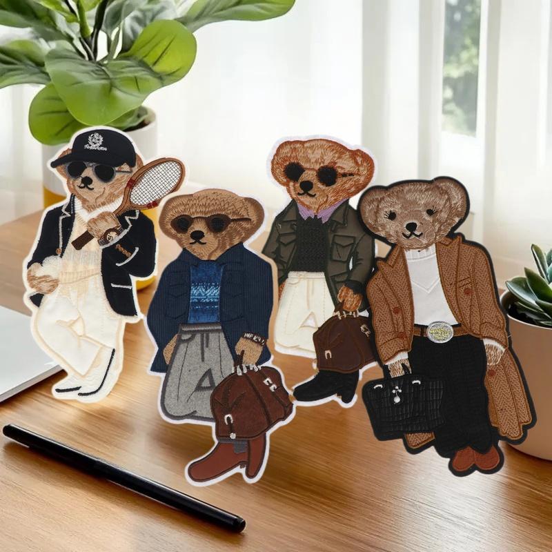 Large Bear Clothing Patch Hand - Is Sewing A Textile Craft recension och pris