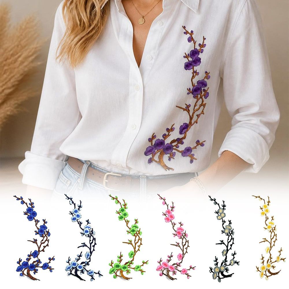 DIY Cherry Blossom Iron On Pat - Textile For Sewing recension och pris