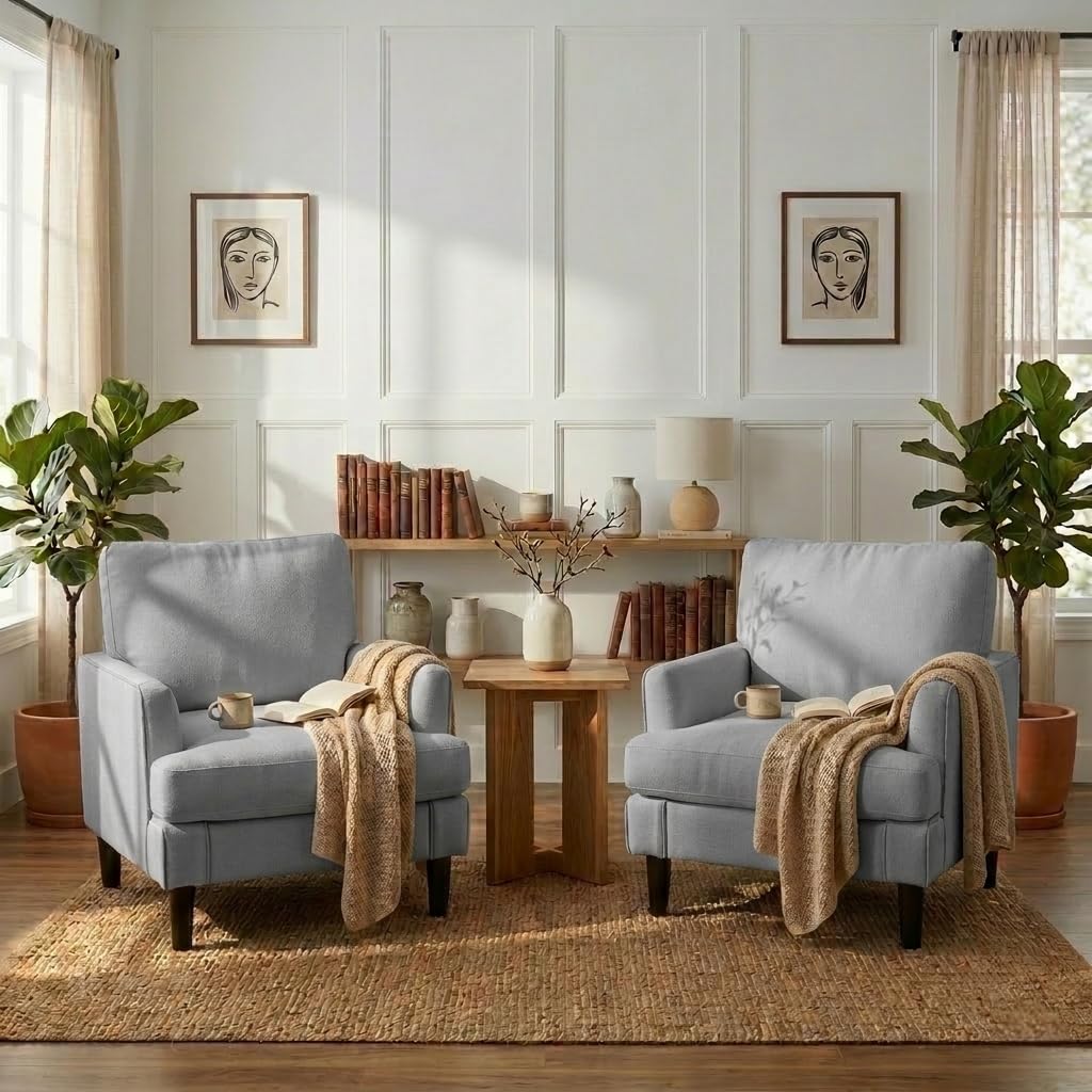 #Accent Chair Set Of  Mid-Cent - Century Textile & Sewing Supply Online Shopping recension och pris