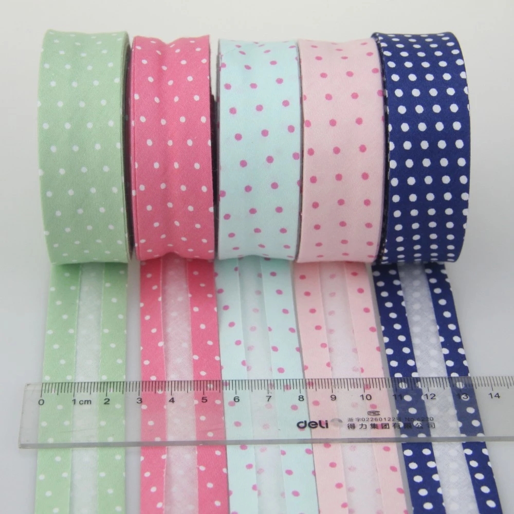 25mm Cotton Folded Bias Tape I - Binding Tape Bias recension och pris