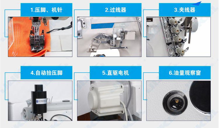 DSC-JK-600D Automatic Thread T - Sewing Machine In Textile Industry recension och pris