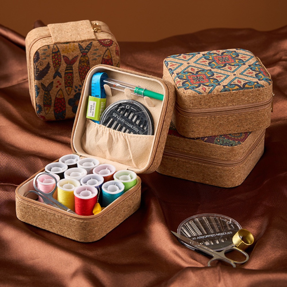Vintage Cork Boho Floral Sewin - Textile Sewing Kit recension och pris