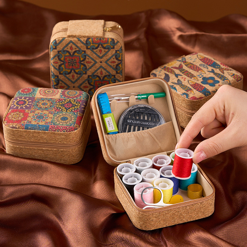 Vintage Cork Boho Floral Sewin - Textile Sewing Kit recension och pris