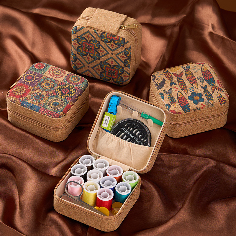 Vintage Cork Boho Floral Sewin - Textile Sewing Kit recension och pris