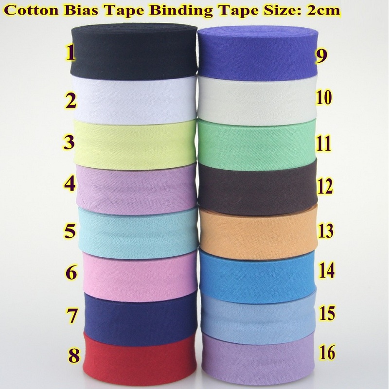 22m/Roll 100% Cotton Bias Tape - Binding Tape Bias recension och pris