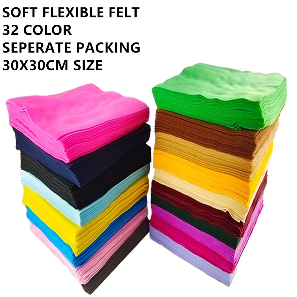 Coloured Felt Fabric Sheets fo - Is Sewing A Textile Craft recension och pris