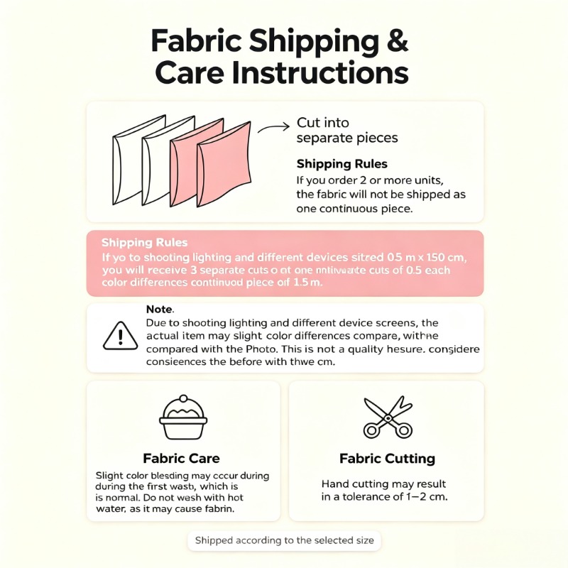 Mixed‑Blend Fabric with Girl P - Textile For Sewing recension och pris